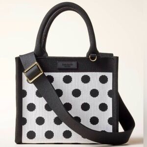 NWT KATE SPADE x TARGET POLKA DOT KNITTED CROSSBODY